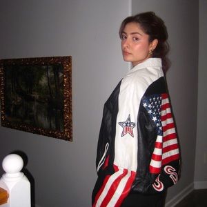 Cosa Nova Leather USA Jacket